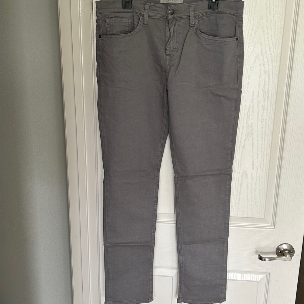 Joe's Jeans Size 34 Slim Fit Gray Denim Pants
